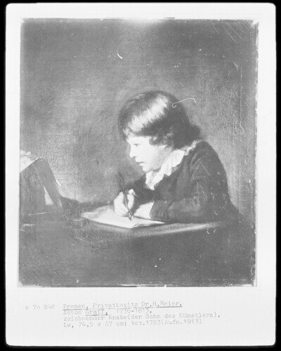 Drawing boy (the artist’s son)