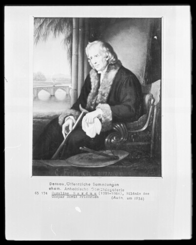 Portrait of Caspar David Friedrich