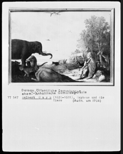Orpheus and the animals