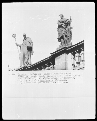 Venantius and Bernhard v. Clairvaux