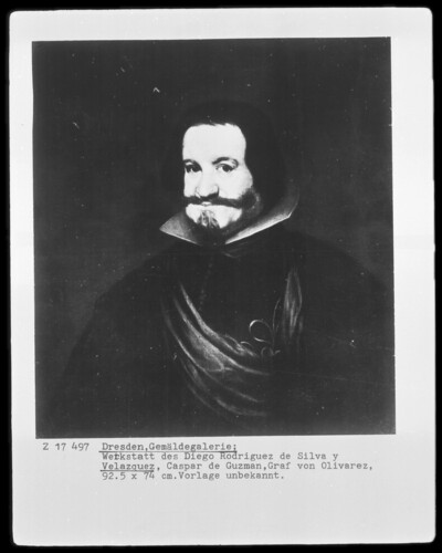 Portrait of Gaspar de Guzmán, Count of Oliváres, Duke of San Lucar