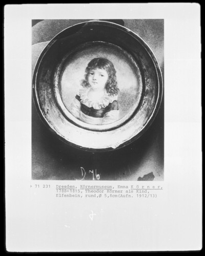 Theodor Körner as a Child