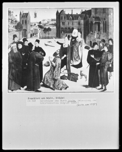 The Sybille of Tiburine tells the Emperor Augustus the birth of Christ