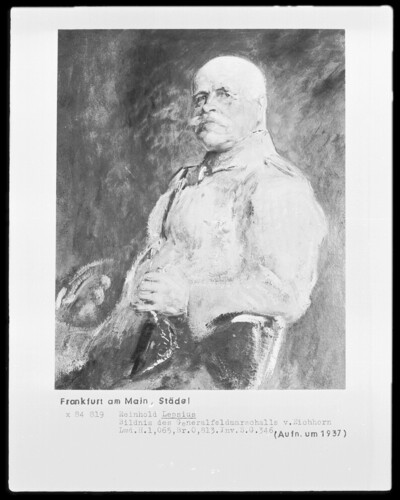 Portrait of General Field Marshal Hermann von Eichhorn (1848-1918)