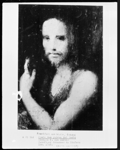 Half figure of John the Baptist