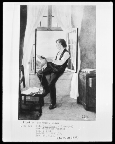 The violinist at the window