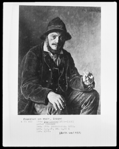 Old sailor with whistle