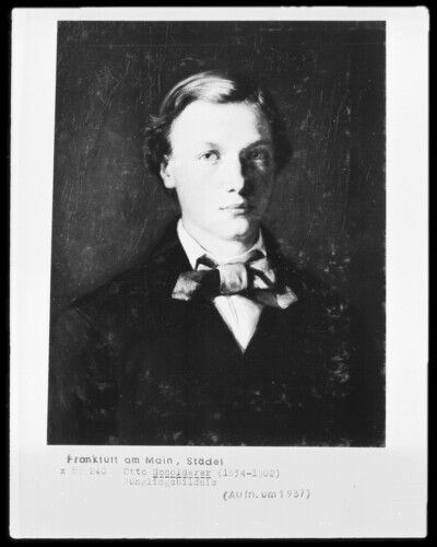 Portrait of the Brother Adolph Scholderer