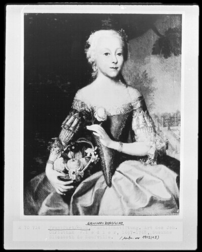 Portrait of Susanne Elisabeth de Neufville