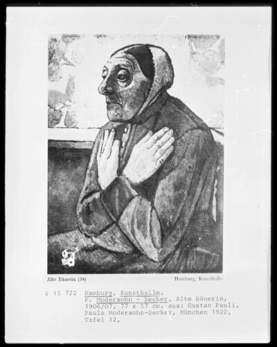 Old peasant woman