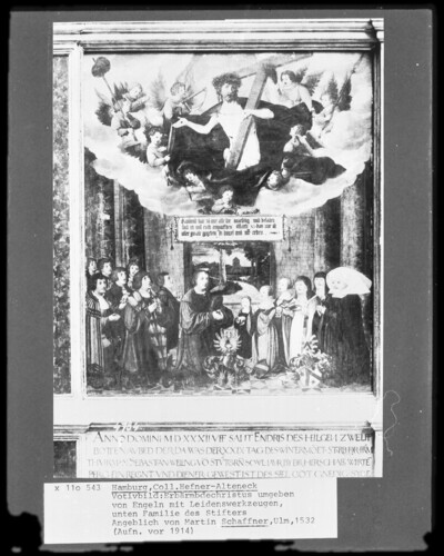 Pea decharius with stifter family of Sebastian Welling
