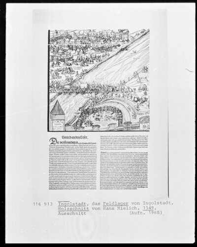 Ingolstadt, field camp, excerpts