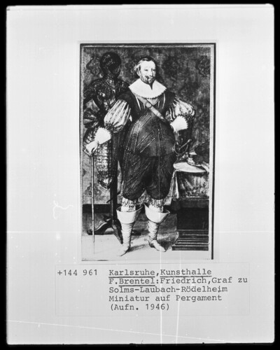 Friedrich, Count of Solms-Laubach-Rödelheim