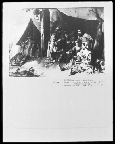 The card players (or: camp scene; soldiers' rest)