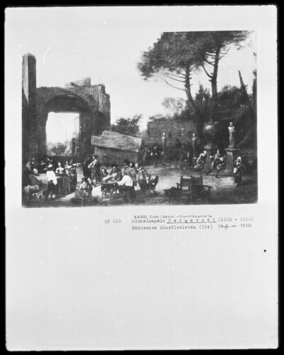 Garden festival in the circle of Roman artists
