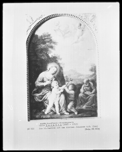 The Holy Family with the Little John the Baptist