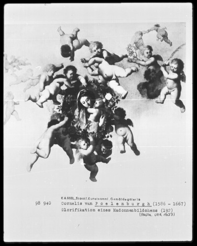 Glorification of a Madonna image