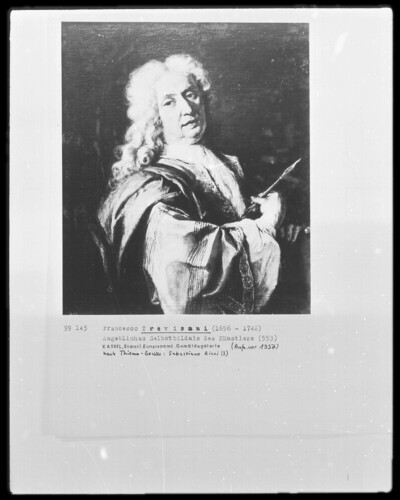 Alleged self-portrait of Francesco Trevisani
