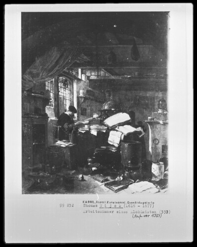 The Study Room of an Alchimist