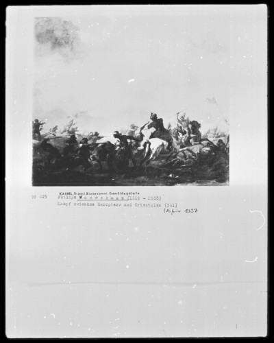 Fighting between Europeans and Orientals