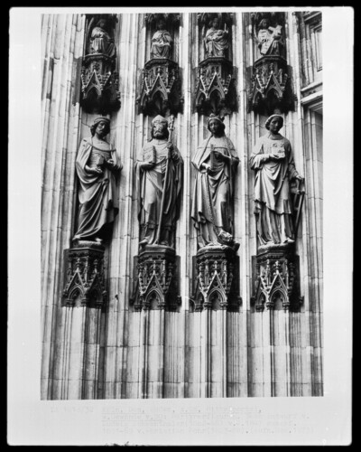 From inside to outside: Laurentius, Margaretha, Boniface, Cosmas