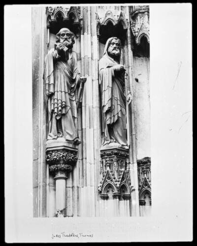 From inside to outside: 4. and 5. Figure, Judas Thaddäus and Thomas