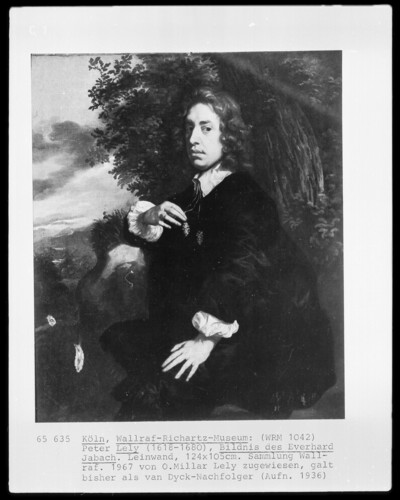 Portrait of Everhard Jabach (left in black garment)/Everhard Jabach