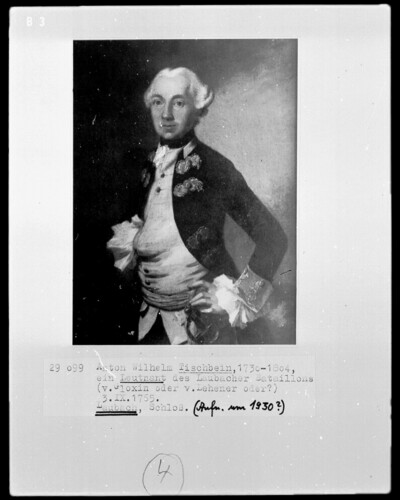 Ein Leutnant des Laubacher Bataillons