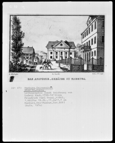 Marburg, former anatomy