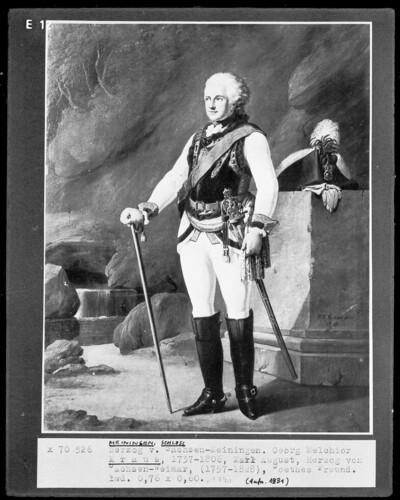 Portrait Karl August, Duke of Saxony-Weimar