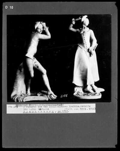 Two Figures from Italian Comedy