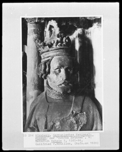 Schöner Brunnen: Gottfried von Bouillon