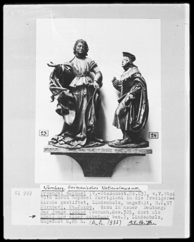 Archangel Raphael and young Tobias