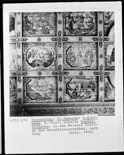 coffered ceiling
