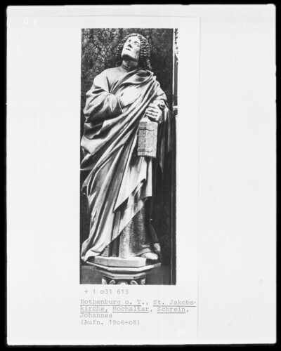 Twelve messenger altar, altar shrine with Saint John