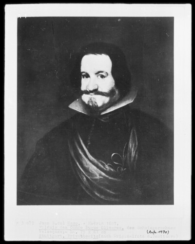 Portrait of Conde Duque Olivares