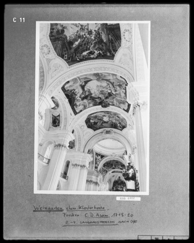 2. -4. Ceiling fresco after NO