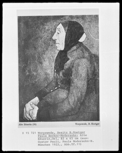 Old peasant woman