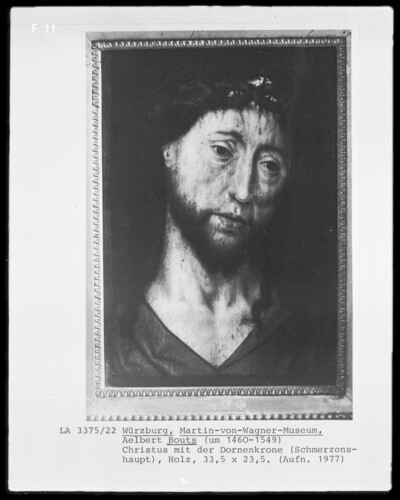 Christ with the crown of thorns