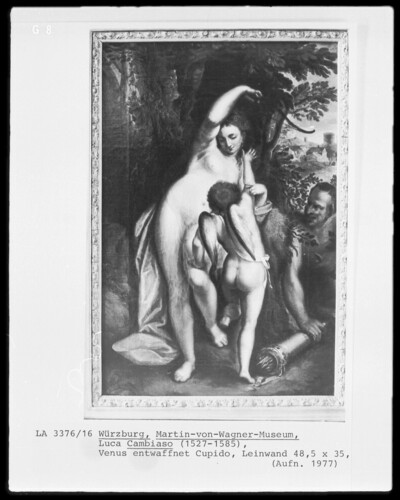 Venus disarming Cupido