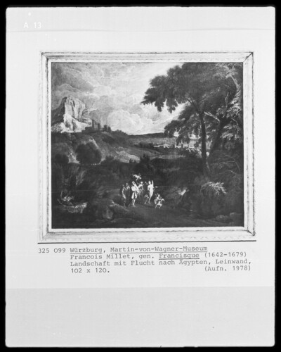 Landschaft mit Flucht nach Ägypten