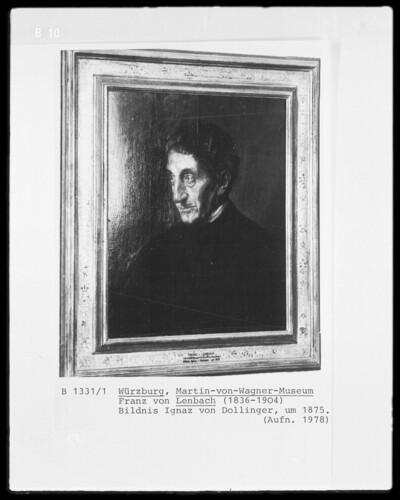 Bildnis Johann Joseph Ignaz von Döllinger (1799-1890)
