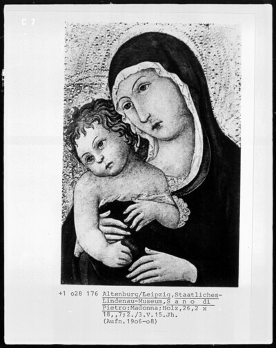 Mary with the Child in Semi-Figure, Folio 00075