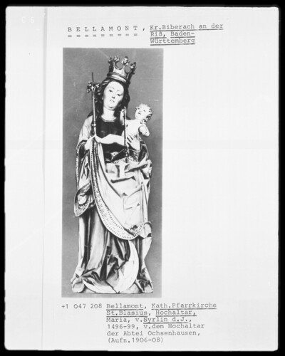 Madonna auf der Mondsichel