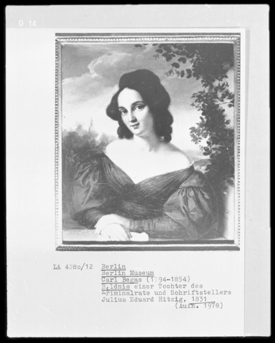 Portrait of a Daughter of the Crime Council and Writer Julius Eduard Hitzig
