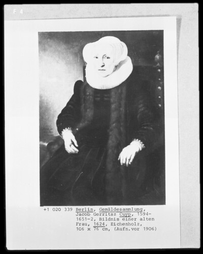 Portrait of an Old Woman