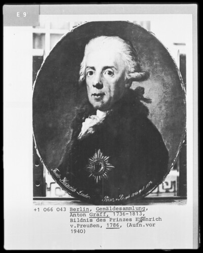Portrait of Prince Henry of Prussia