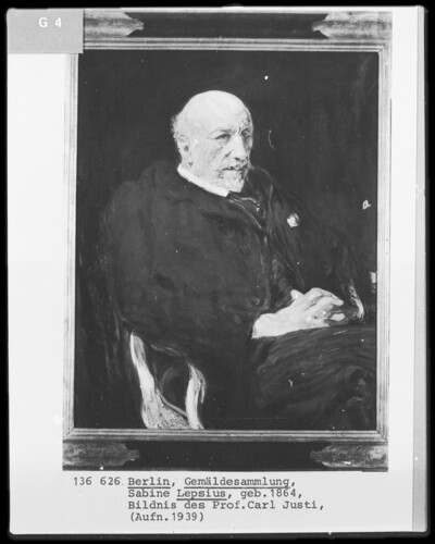 Bildnis des Carl Justi