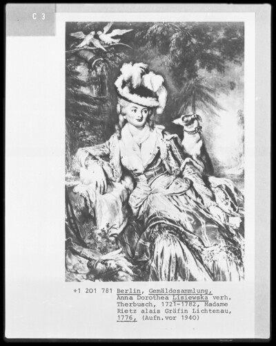 Madame Rietz alias Countess Lichtenau