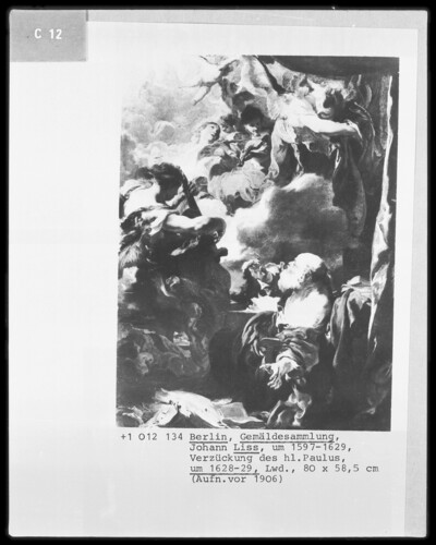 The rapture of Saint Paul